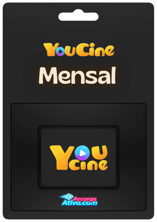 Gift Card Youcine - Código -- Mensal --