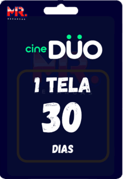 Gift Card CineDuo 1 tela - Código -- Mensal --
